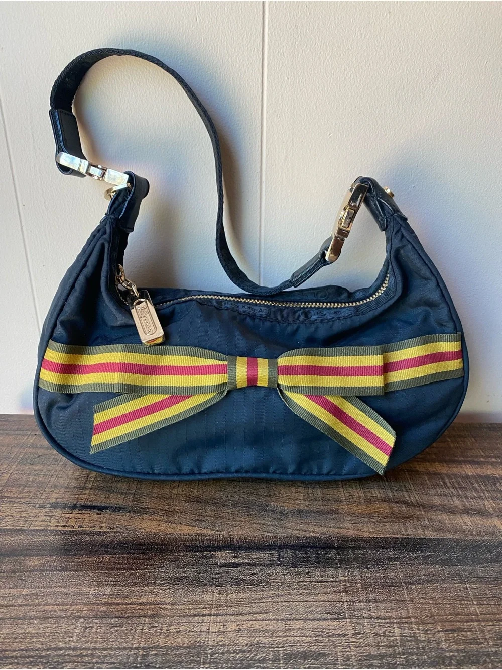 Lesportsac + L.A.M.B. By Gwen Stefani Rasta Hobo Shoulder Bag Y2K RARE